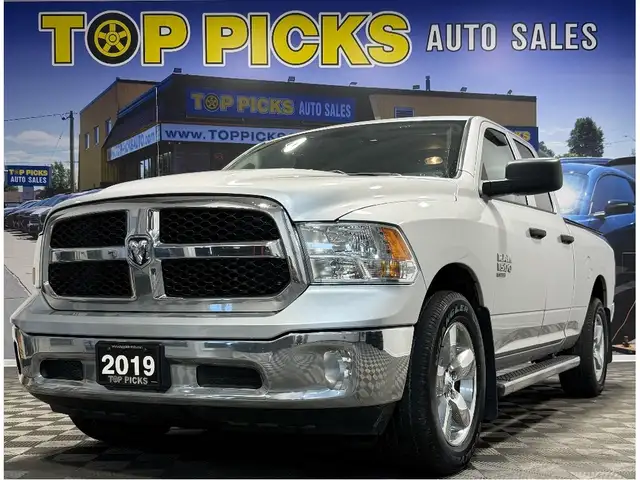 2019 Ram 1500 Classic 20's, V6, 4x4, One Owner, Certified!