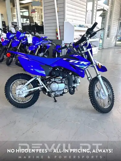 Spark yours or familys two-wheel passion with a TT-R 110! A versatile starter bike for both young an...