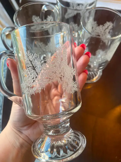 Bowring Christmas Snowflake glasses - Set of 4, View more
