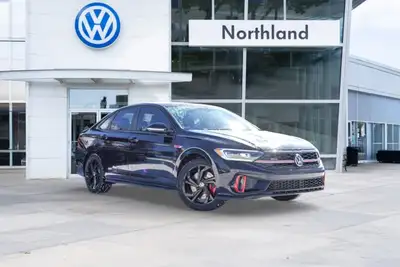 Propel your daily drive with the exceptionally dynamic 2024 Volkswagen Jetta GLI. This Deep Black Pe...