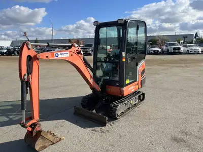 2014 Kubota KX018-4 MINI EXCAVATOR, CAB, 1,613 HOURS, 17in. TOOTH BUCKET 2013 Kubota KX018-4 Call or...