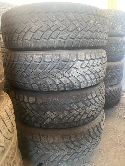 Set of 215/60R16 Mileking Winter MK 617 tires. Fresh 2024 production, designed for reliable winter p...