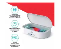 Bluehive UV Phone Sanitizer with 2 charging ports