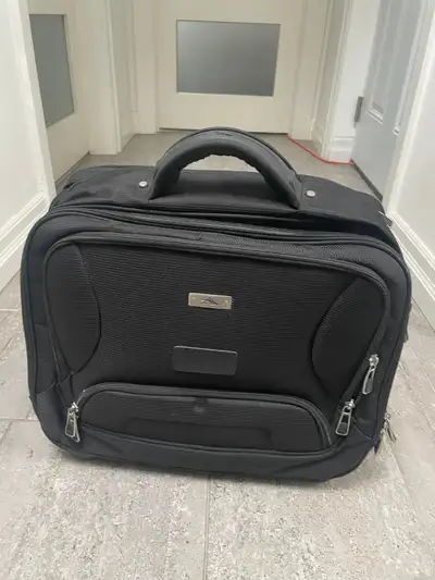 High Sierra Carry on Small Rolling Suitcase Luggage Black Laptop, View more