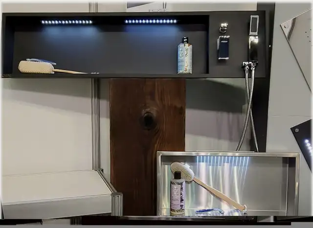 NICHE DE DOUCHE EN ACIER INOXYDABLE SUR MESURE in Plumbing, Sinks, Toilets & Showers in Longueuil / South Shore - Image 4