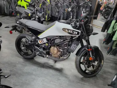 Price Plus $1290 Destination 2024 Husqvarna® Vitpilen 401 For 2024, the Vitpilen 401 is an all-new g...