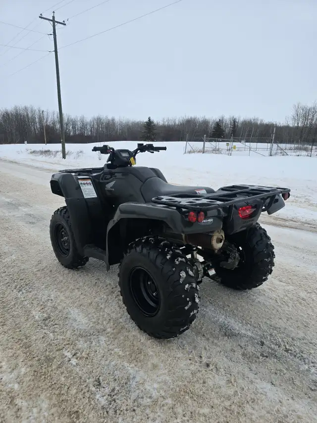 2025 HONDA TRX420 RANCHER-BLACK! in ATVs in Sudbury - Image 5