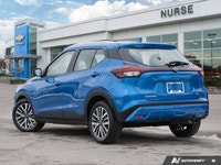 Command attention in this former daily rental vibrant Electric Blue Metallic 2024 Nissan Kicks SV, e... (image 2)