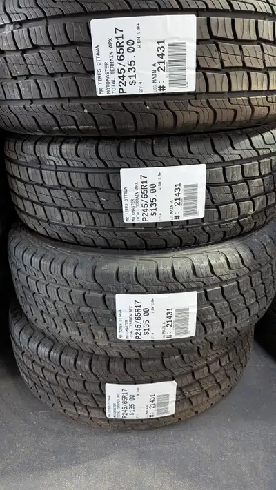 SET OF 4X NEXEN HTX2 HIGHWAY TERRAIN ALL SEASON TAG # 21432 Size: 245/75/17 245/75/17 Excellent cond...