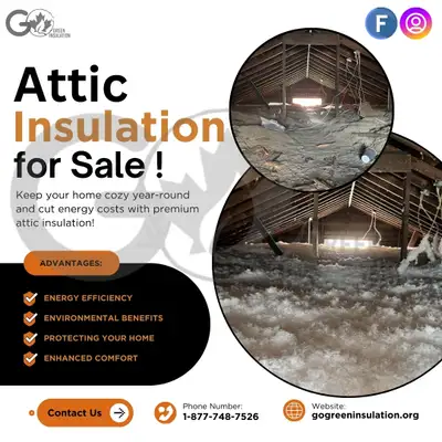 Cut Your Energy Bills with Attic Insulation – Ontario Special !, View more