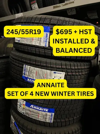 FREE INSTALLATION AND BALANCING ON USED TIRES WITH A PURCHASE! NO DISPOSAL! NO OTHER HIDDEN FEES! AL...