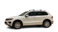 Recent Arrival! 2015 Volkswagen Touareg 3.6L White Auto-dimming Rear-View mirror, Brake assist, Comp... (image 6)