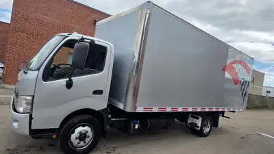 2012 hino 195 rebuild hino engine and new fuel pump auto transmission. 20ft box 95 wide, 80 high rol...