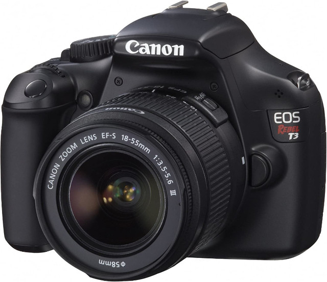Canon Camera EOS Rebel T3 12.2 MP CMOS Digital SLR with 18-55mm in Cameras & Camcorders in City of Toronto