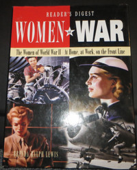 Hard cover "Women at War" book