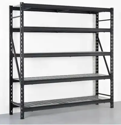 NEW 5 LAYER STEEL RACKING GARAGE STORAGE SHELVING RACK CR5228C SALE $269.95 EA 2 $265.95 EA 5 $259.9...