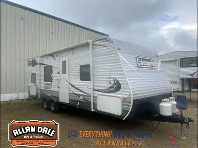 Coleman Bunkhouse Travel TrailerThis versatile travel trailer is designed for family comfort and con...