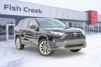 Recognized as an IIHS Top Safety Pick, this 2023 Toyota RAV4 XLE in striking Black is ready for its... (image 8)