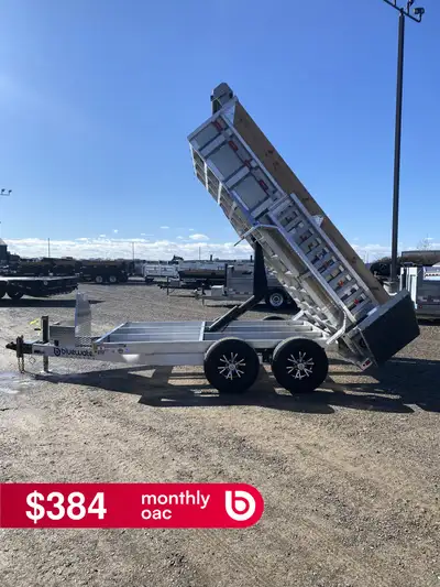 Nordtek Aluminum Tandem Axle Dump Trailer 10,000lb is $18,475.00 or $369.46/month! Ord: 250637 - Ser...