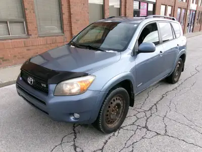 2006 TOYOTA RAV4 SPORT! (416)-675-6061 — JUST ARRIVED! LOCAL ONTARIO CLEAN TITLE VEHICLE! BLUE ON BL...