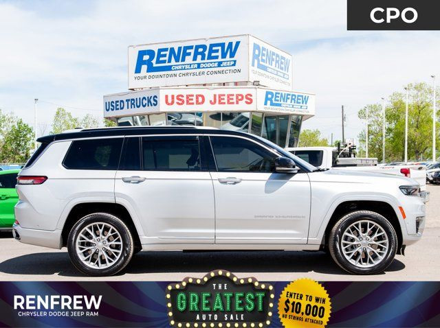 2023 Jeep Grand Cherokee L Summit, Loaded, Adv Pro tech, Luxury in Cars & Trucks in Calgary