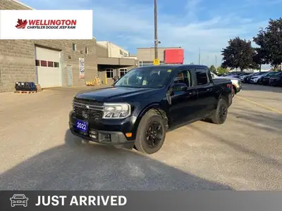 Shadow Black 2022 Ford Maverick Lariat FX-4 Off Road 4X4, 8-Speed Automatic, EcoBoost 2.0L 4 Cylinde...