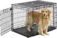 MIDWEST 42" Ovation Trainer Hybrid Double Door Dog Crate, Brand