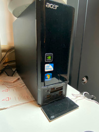 Laval - Desktop Acer Aspire X1800-1232 Micro Tower