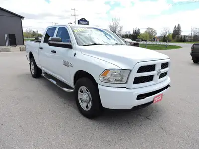 Awesome locally owned 6.7L Cummins powered 2018 Ram 3500 ST that is 2-wheel drive, automatic transmi...