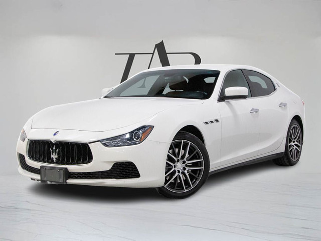 2014 Maserati Ghibli SQ4 |SUNROOF | NAV | BROWN INTERIOR | 19 IN in Cars & Trucks in Mississauga / Peel Region - Image 3