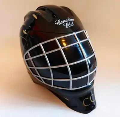 Canadian Club CC Hockey Goalie Helmet Mask Shaped  Ice Bucket, View more