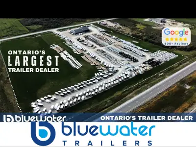 Bluewater Forest River Steel Enclosed 8.5 Wide Trailers 8.5' x 16' starting at $12,485.00 or $249.67...