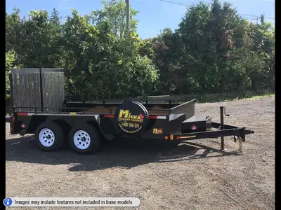 Deluxe Landscape Trailers By Miska Trailers Canadian Made Landscape Trailers starting at just $5,395...
