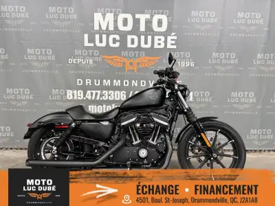 2018 Harley-Davidson XL883N Iron 883 Harley-Davidson XL883N Iron 883 2018 SEULEMENT 4 969 KM MOTO CA...