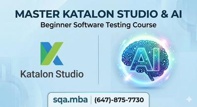 Learn Software Testing & QA Automation (Beginners) – Katalon +AI, View more