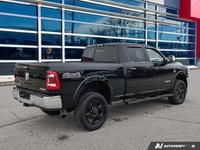 Odometer is 75700 kilometers below market average! Diamond Black Crystal Pearlcoat 2019 Ram 2500 Lar... (image 5)