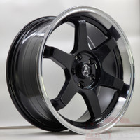 18” CONCAVE Gloss Black with MACHINED LIP rims - Armed Veteran