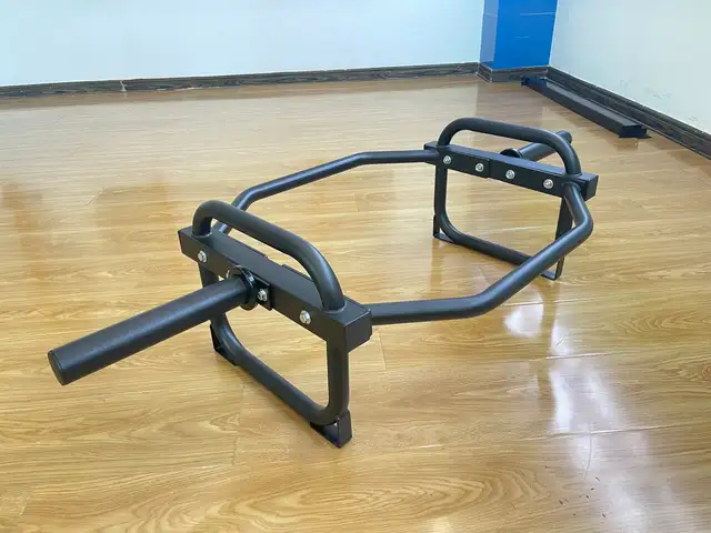 NEW HEX BAR BARBELL DEADLIFT BAR WEIGHT HB13KC in Exercise Equipment in Lloydminster - Image 3