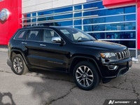 Super Low Kilometers, One Owner, Diamond Black Crystal Pearl 2018 Jeep Grand Cherokee Limited 4X4, 8... (image 7)