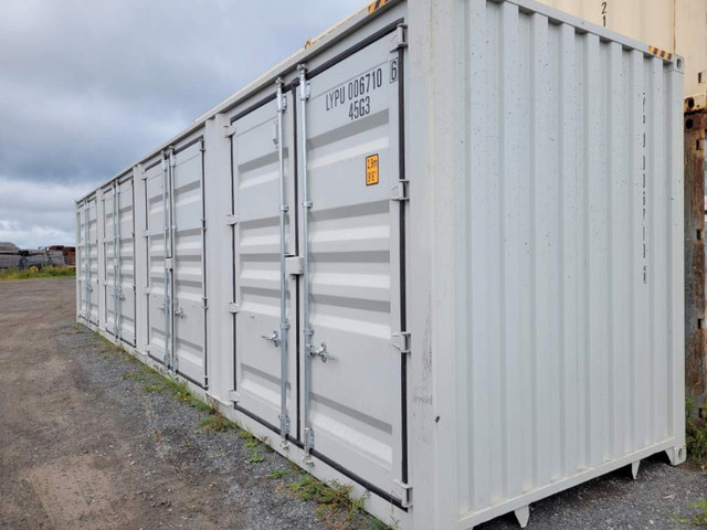 One trip 20' Open side and 40' multi door containers. in Storage Containers in City of Halifax - Image 2
