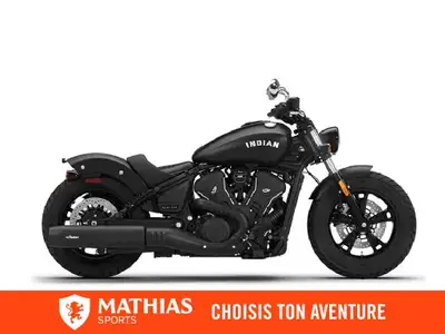 Concessionnaire des véhicules neufs et d'occasion. Cruiser INDIAN Scout Sixty Bobber Limited 2026 Do...