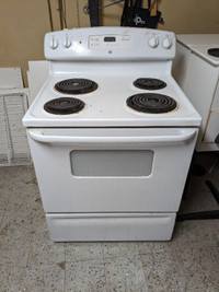 White Stove and Oven - Working Well