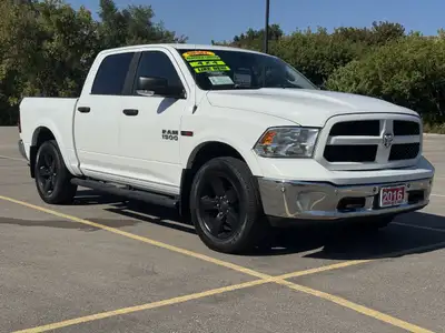 2016 DODGE RAM 1500 OUTDOORSMAN DIESEL, 6CYL 3.0L ENGINE ECO DIESEL ……. HEATED SEATS ……. BACK-UP CAM...
