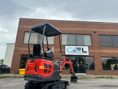 LOWEST PRICE BRAND NEW CAEL EXCAVATOR 1.3 TON SWING BOOM FINANCE AVAILABLE the lowest price in the m...