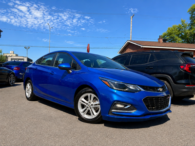2016 CHEVROLET CRUZE 4DR SDN AUTO LT EN EXCELLENTE CONDITION MECANIQUE ET ESTHETIQUE!!! CLEAN CARFAX...