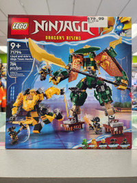 LEGO Ninjago Lloyd and Arin's Ninja Team Mechs 71794 - BRAND NEW