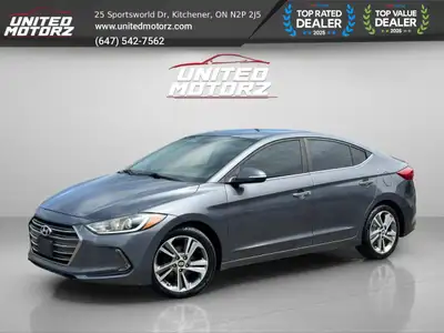 2017 Hyundai Elantra Limited SAFETY CERTIFIED 24 Service Records !!! A 2017 Hyundai Elantra Limited...