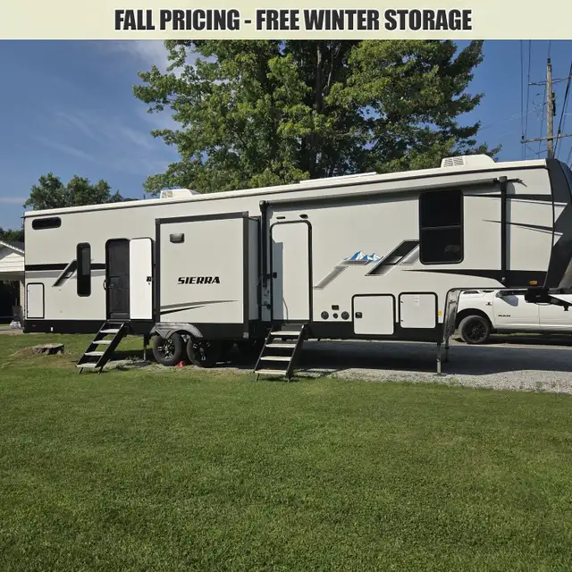 2023 SIERRA 3440BH-LUXURIOUS 2 BEDROOM LOFT,1.5 BATH,FINANCING! in Travel Trailers & Campers in Ottawa - Image 2