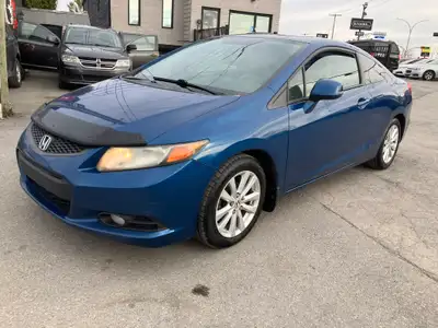 FINANCEMENT MAISON 100% APPROUVÉ AVEC 1500$ D'ACOMPTE 2012 Honda Civic EX-L, Autoamtique, 4Cyl 1.8L,...