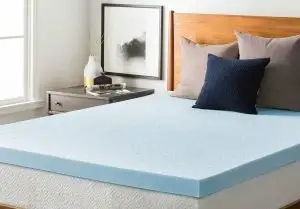 NEW 3 IN MEMORY FOAM GEL INFUSED MATTRESS TOPPER BED, View more